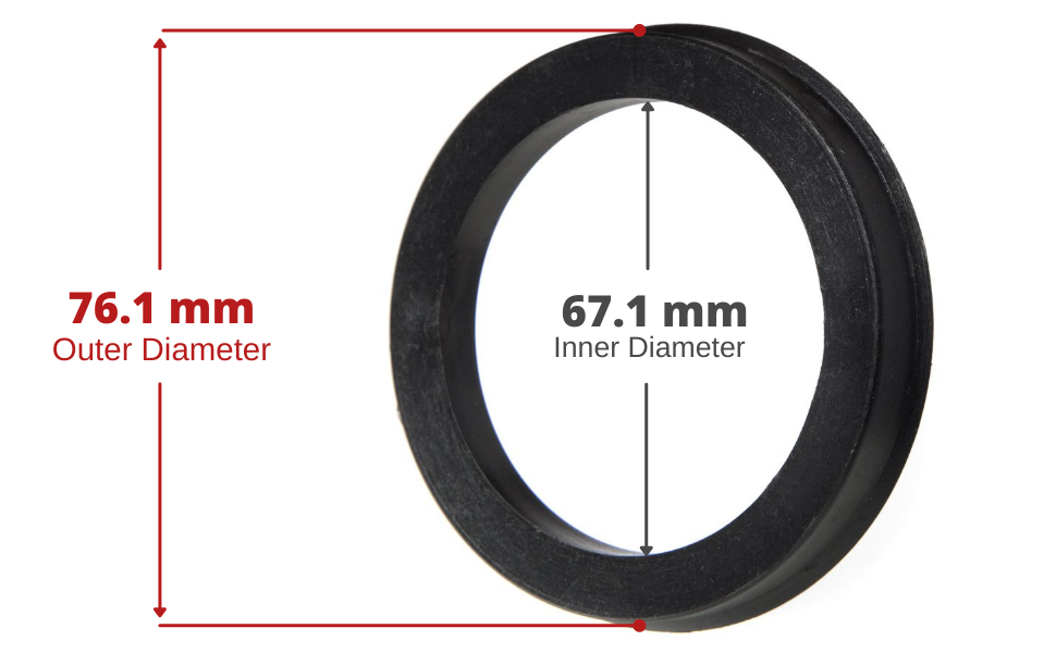 Hub Centric Rings - Aluminum (Set of 4)