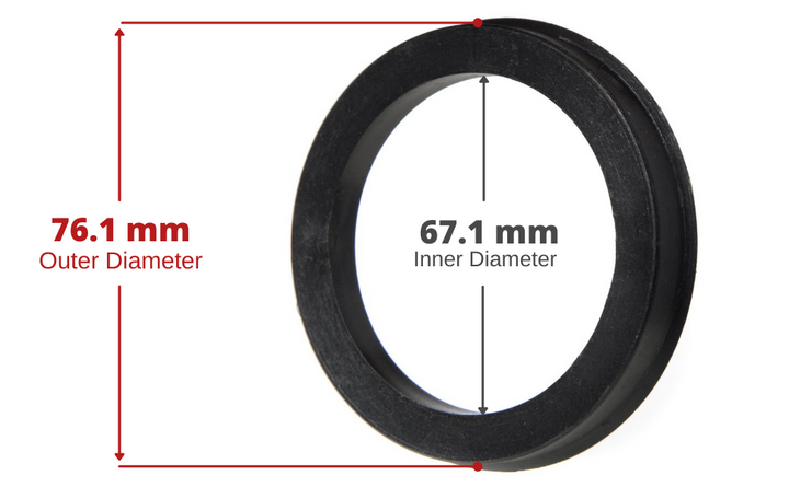 Hub Centric Rings - Aluminum (Set of 4)