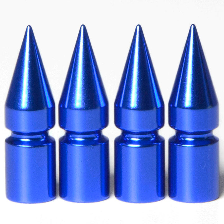 Circuit VC6 Series Aluminum Spiked Valve Stem Caps (Set of 4)