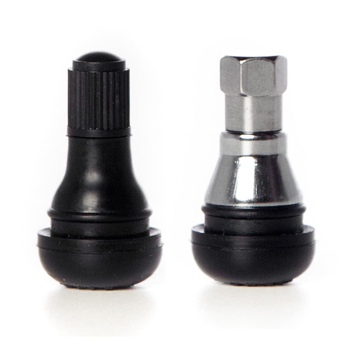 Shorty TR412 22mm Rubber Valve Stems (Set of 4)