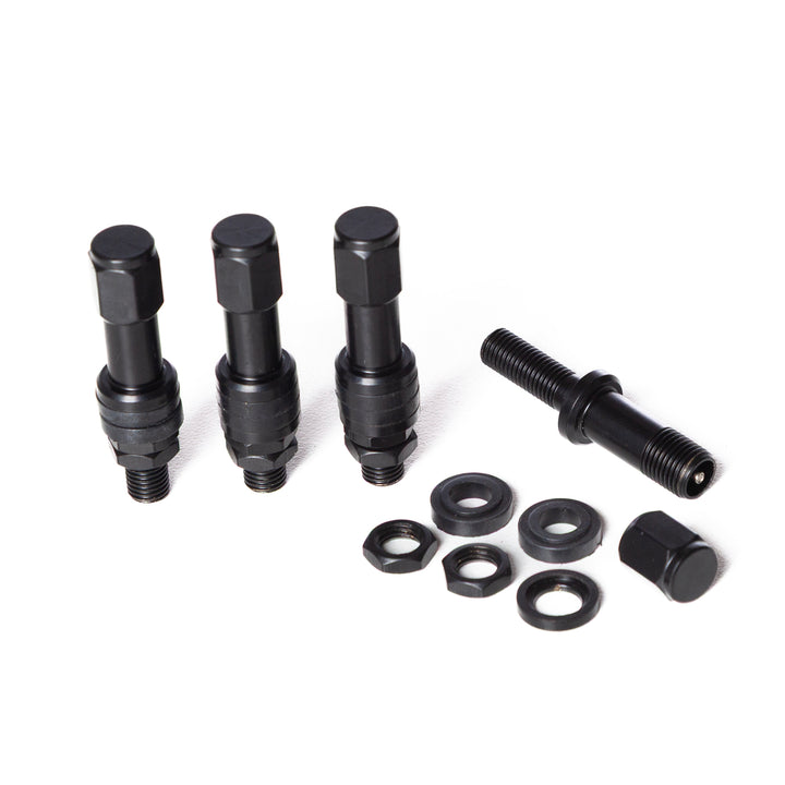 Skinny 6mm VS6MM Bolt-In Valve Stems for select JDM and German Wheels (Set of 4)
