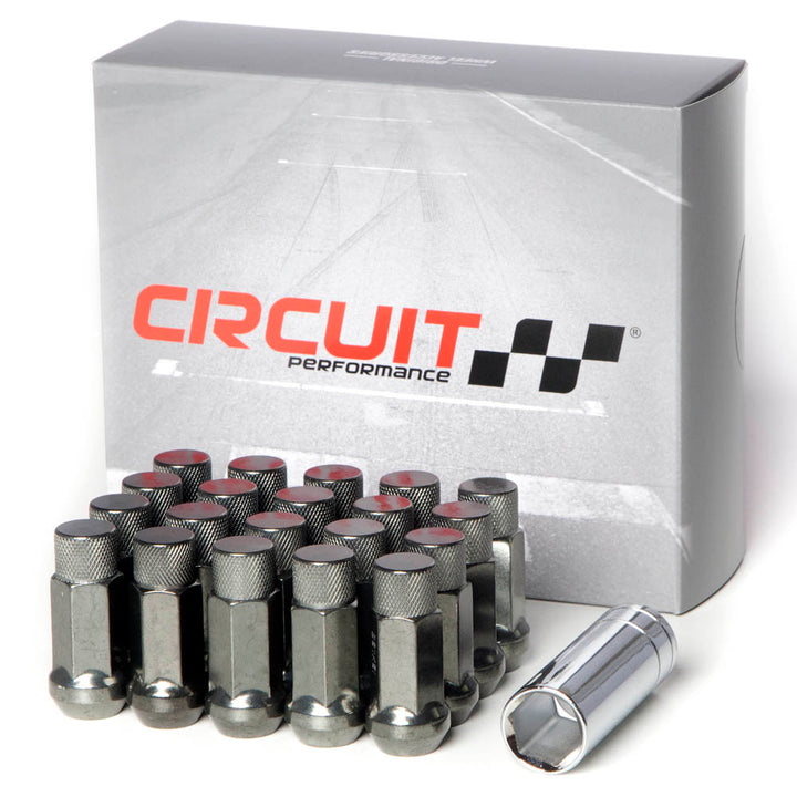 1/2"-20 Forged Steel CP50 Extended Closed End Hex Lug Nuts
