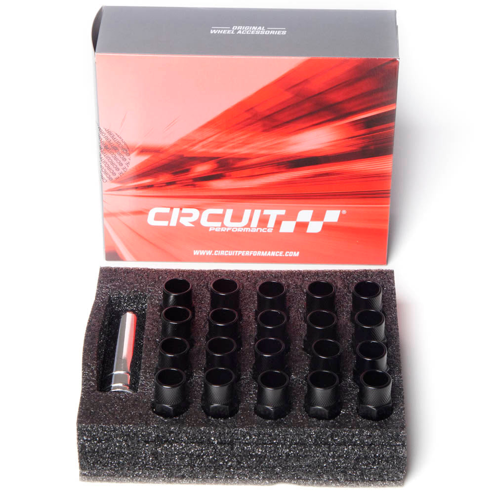 1/2"-20 Forged Steel CP50 Extended Open End Hex Lug Nuts
