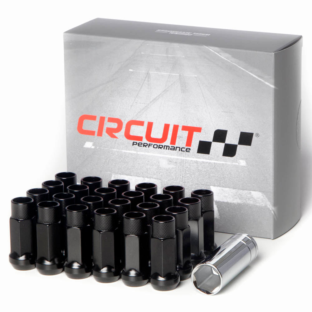 1/2"-20 Forged Steel CP50 Extended Open End Hex Lug Nuts