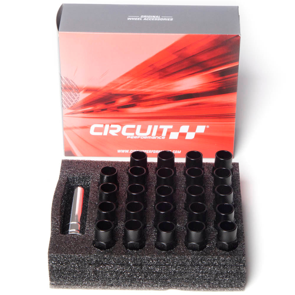1/2"-20 Forged Steel CP50 Extended Open End Hex Lug Nuts