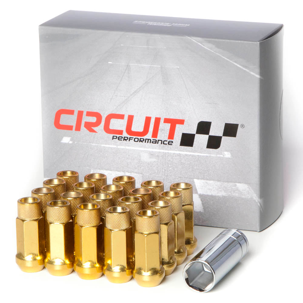M12x1.25 Forged Steel CP50 Extended Open End Hex Lug Nuts
