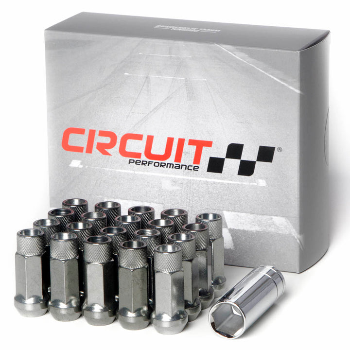 1/2"-20 Forged Steel CP50 Extended Open End Hex Lug Nuts