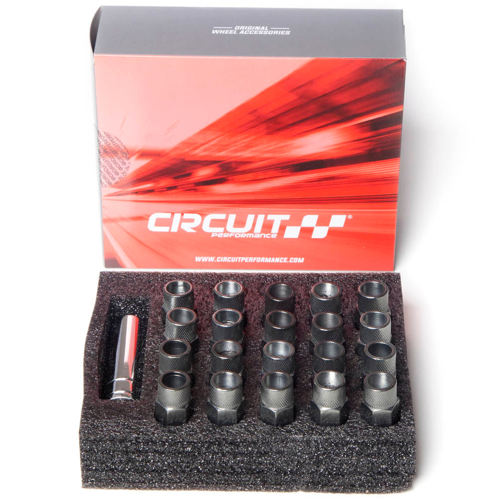 1/2"-20 Forged Steel CP50 Extended Open End Hex Lug Nuts