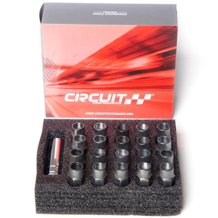 1/2"-20 Forged Steel CP50 Extended Open End Hex Lug Nuts