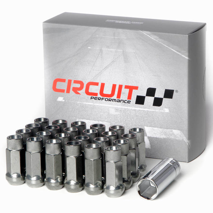 1/2"-20 Forged Steel CP50 Extended Open End Hex Lug Nuts