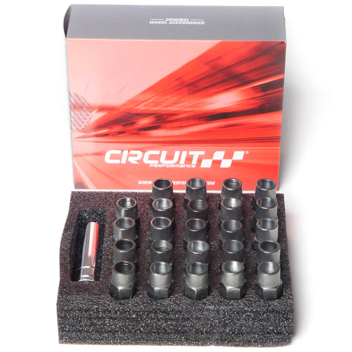 1/2"-20 Forged Steel CP50 Extended Open End Hex Lug Nuts