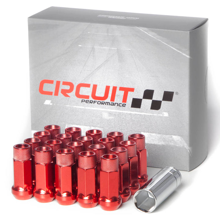 1/2"-20 Forged Steel CP50 Extended Open End Hex Lug Nuts