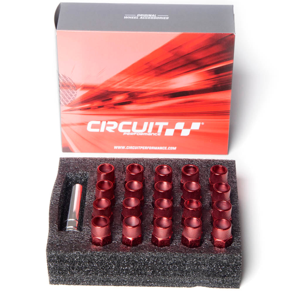 1/2"-20 Forged Steel CP50 Extended Open End Hex Lug Nuts