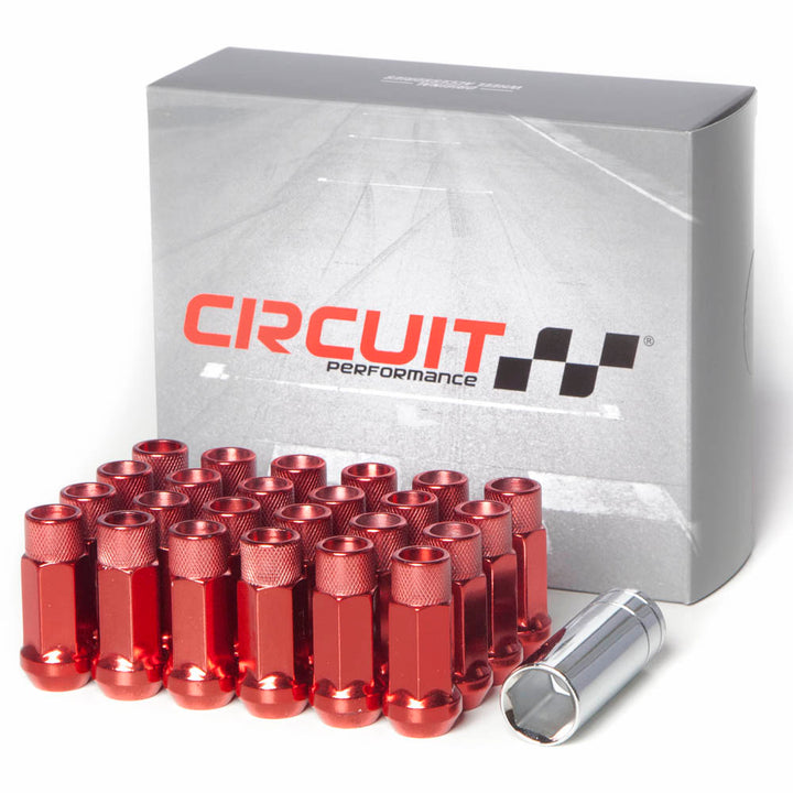 1/2"-20 Forged Steel CP50 Extended Open End Hex Lug Nuts