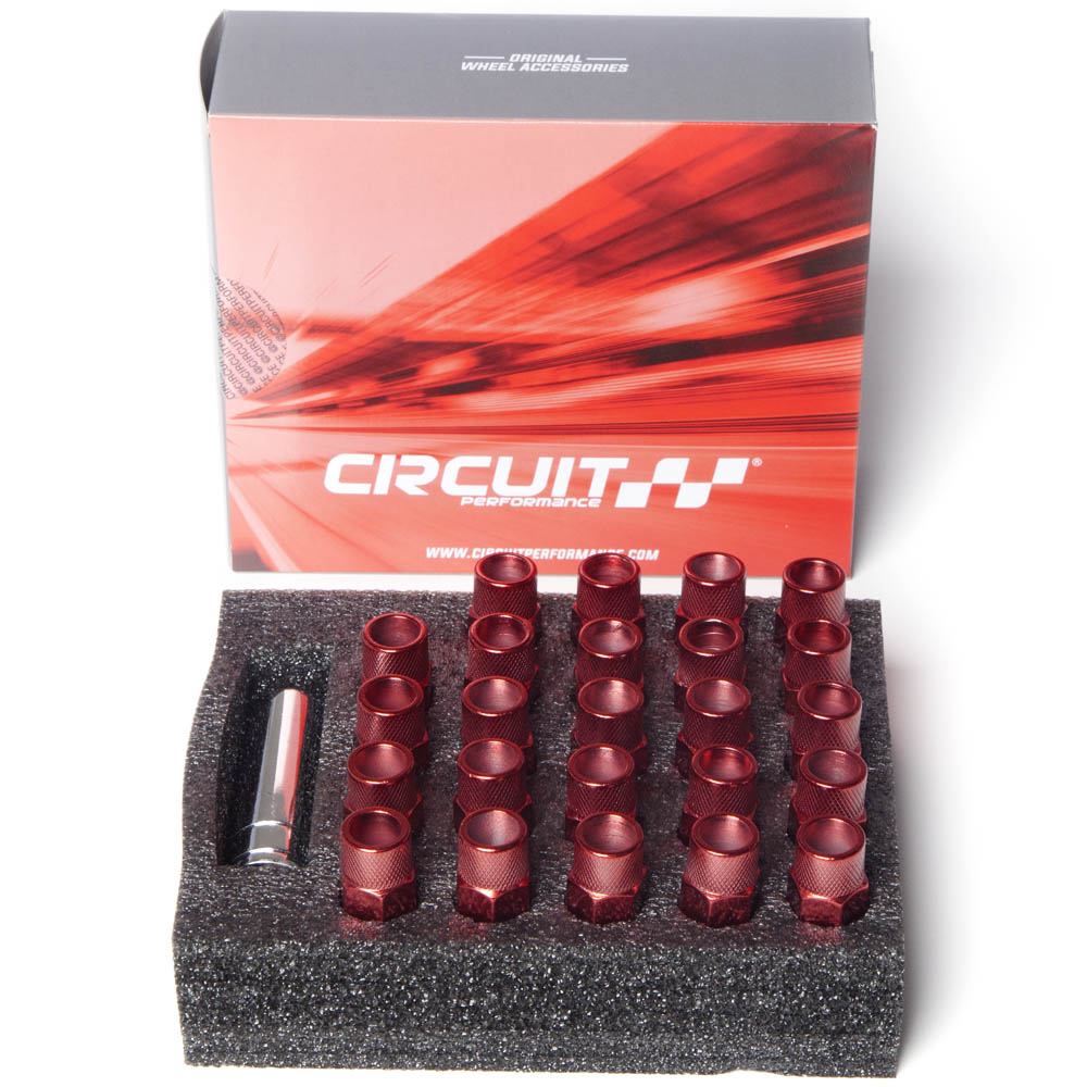 1/2"-20 Forged Steel CP50 Extended Open End Hex Lug Nuts