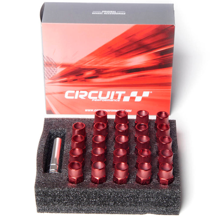 1/2"-20 Forged Steel CP50 Extended Open End Hex Lug Nuts