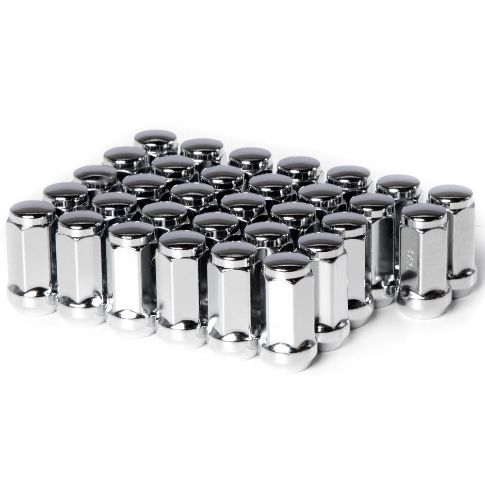 9/16"-18 Forged Steel Bulge Acorn Hex Long Lug Nuts