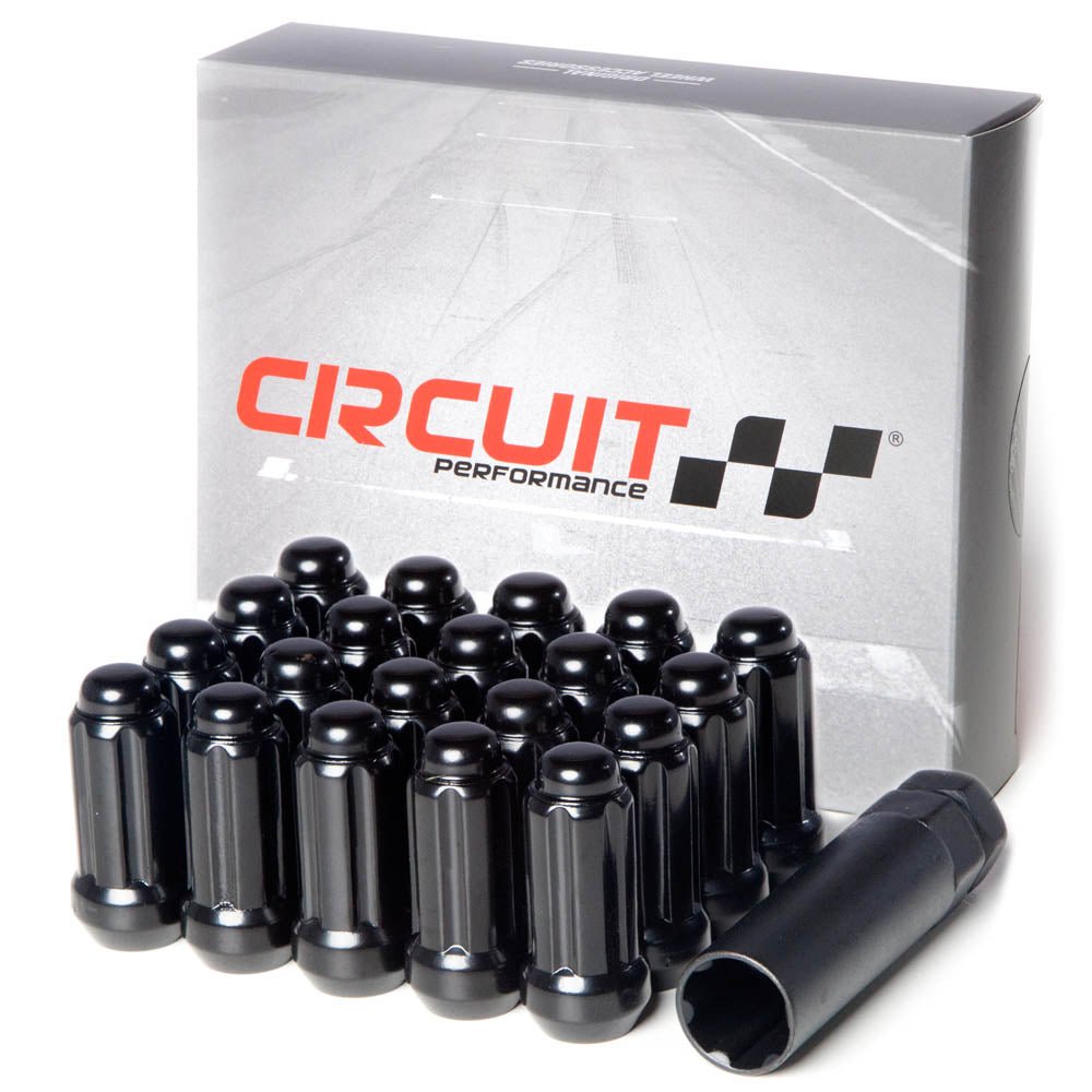 9/16"-18 Forged Steel 6 Spline Long Lug Nuts