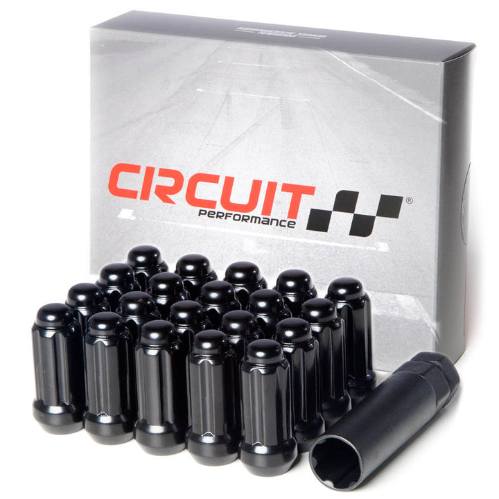 9/16"-18 Forged Steel 6 Spline Long Lug Nuts
