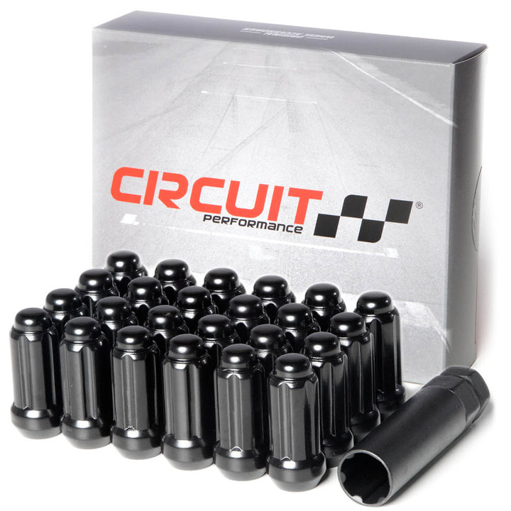 9/16"-18 Forged Steel 6 Spline Long Lug Nuts