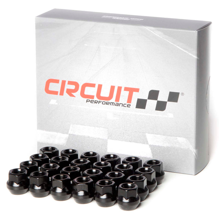 9/16"-18 Forged Steel Open Bulge Acorn Hex Lug Nuts