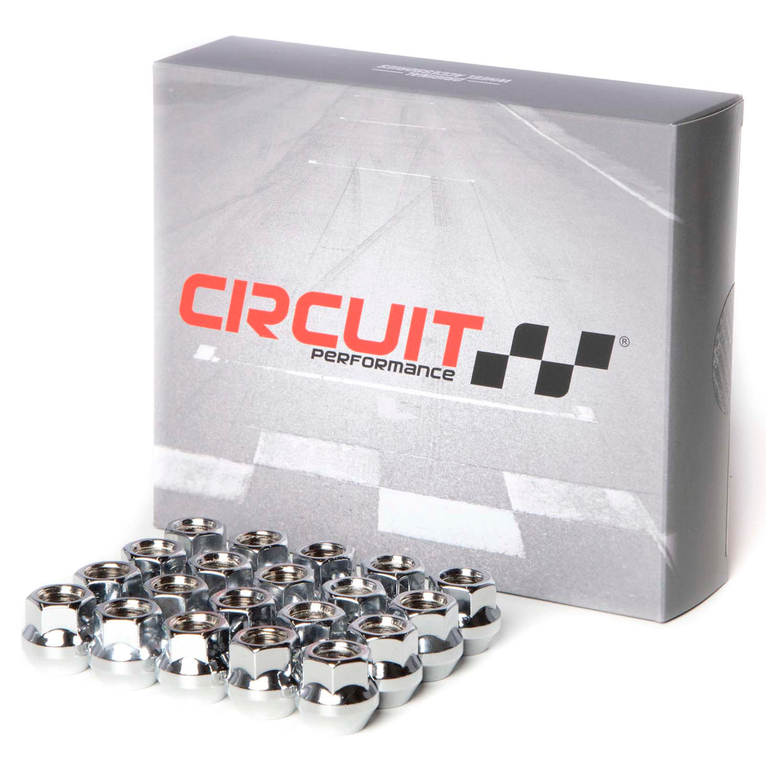 9/16"-18 Forged Steel Open Bulge Acorn Hex Lug Nuts