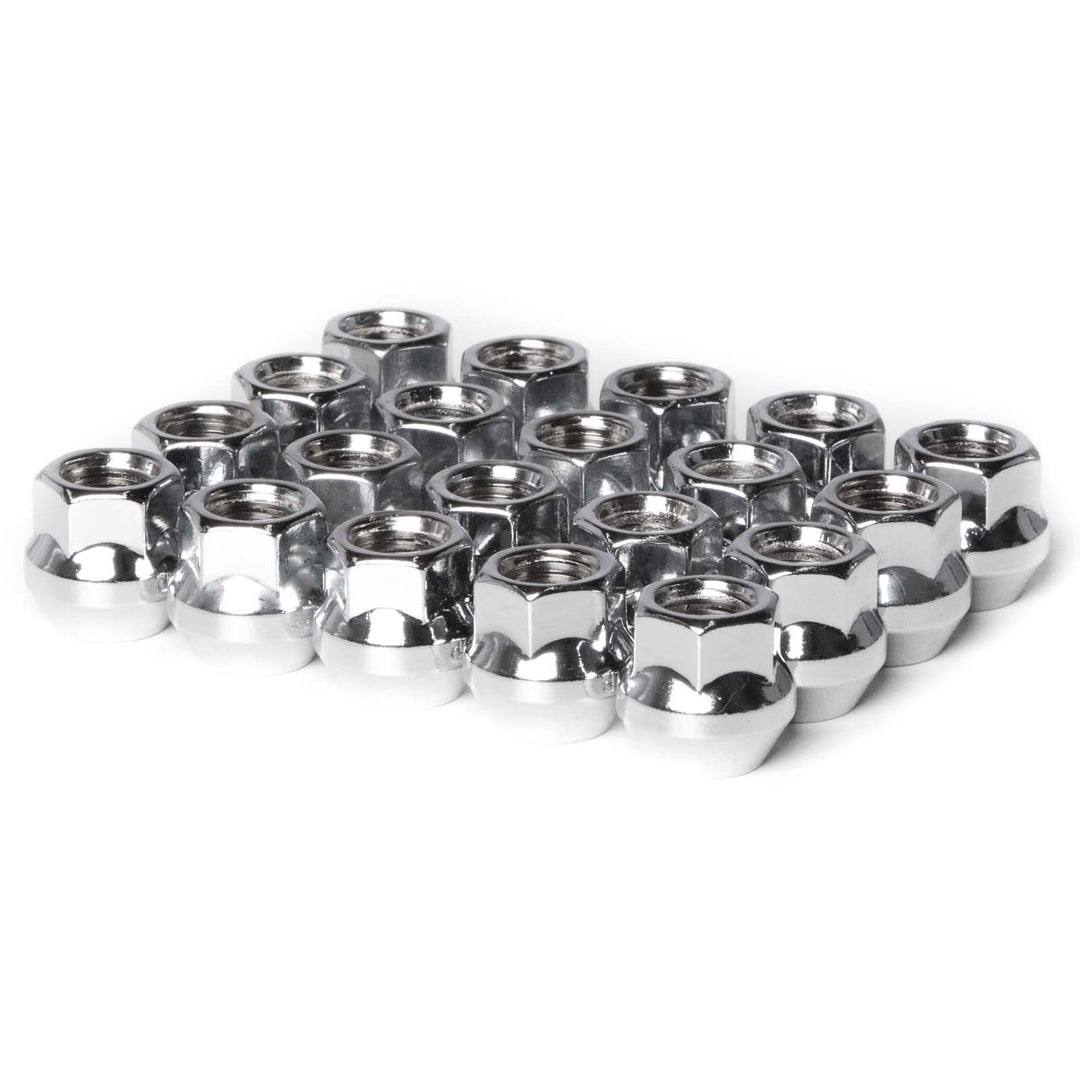 9/16"-18 Forged Steel Open Bulge Acorn Hex Lug Nuts