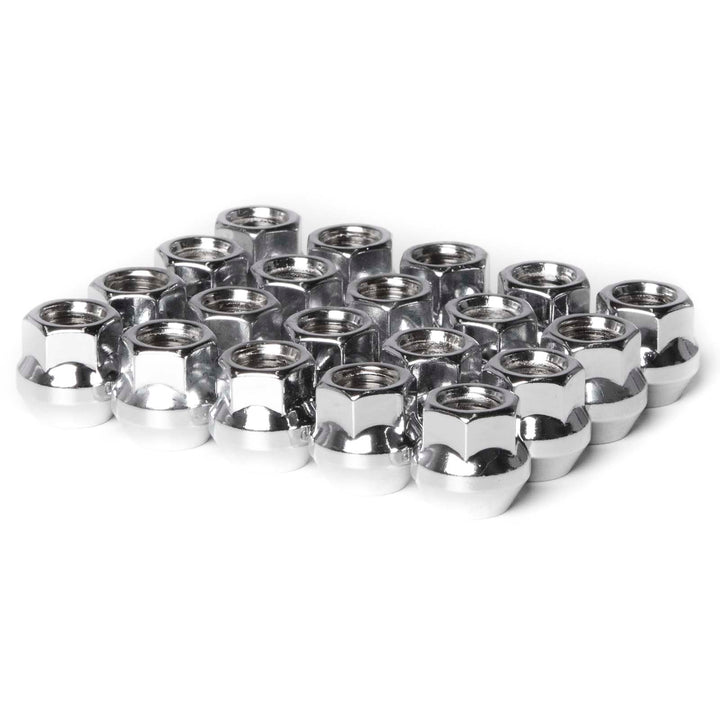 9/16"-18 Forged Steel Open Bulge Acorn Hex Lug Nuts