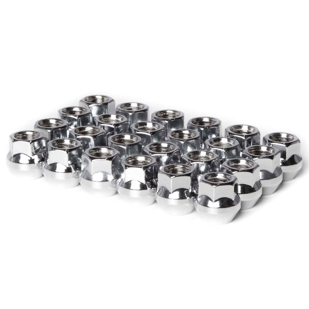 9/16"-18 Forged Steel Open Bulge Acorn Hex Lug Nuts