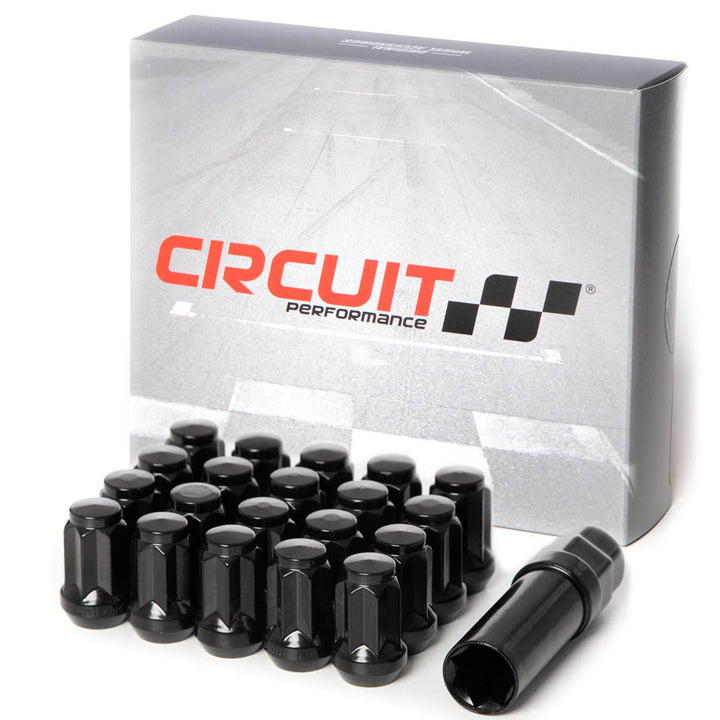 1/2"-20 Forged Steel 7pt Star Spline Drive Lug Nuts