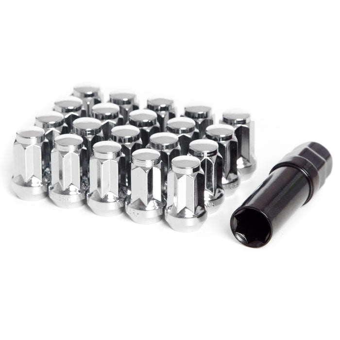 1/2"-20 Forged Steel 7pt Star Spline Drive Lug Nuts
