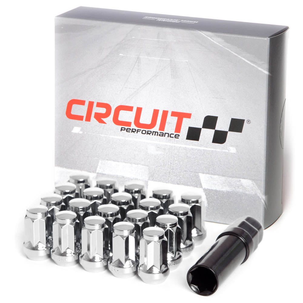 1/2"-20 Forged Steel 7pt Star Spline Drive Lug Nuts