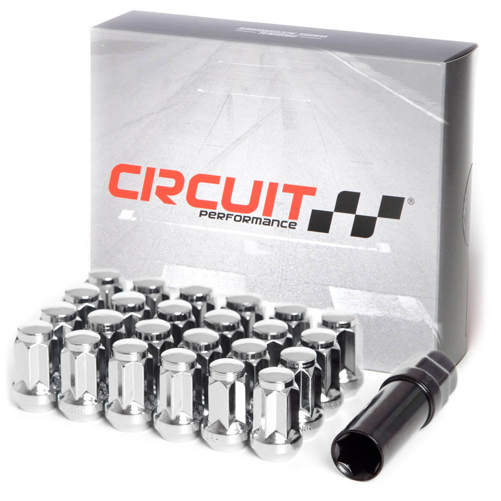 1/2"-20 Forged Steel 7pt Star Spline Drive Lug Nuts