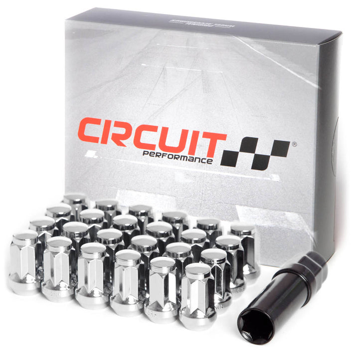 1/2"-20 Forged Steel 7pt Star Spline Drive Lug Nuts