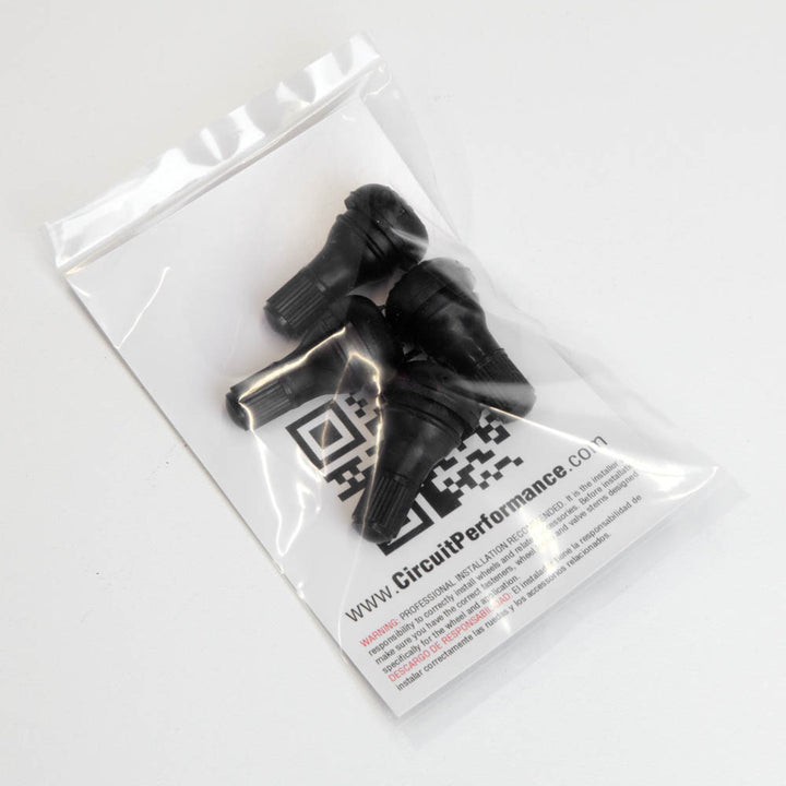 Shorty TR412 22mm Rubber Valve Stems (Set of 4)