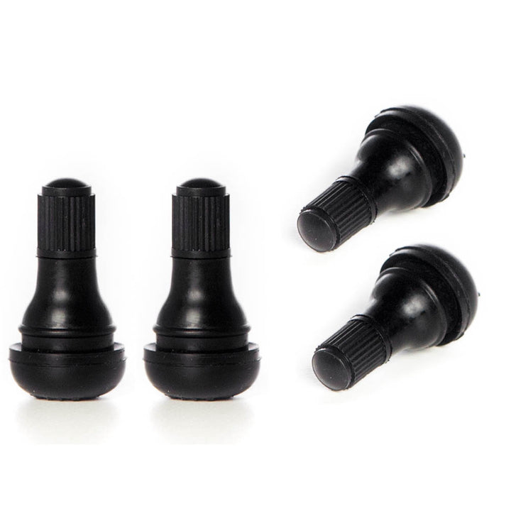 Shorty TR412 22mm Rubber Valve Stems (Set of 4)