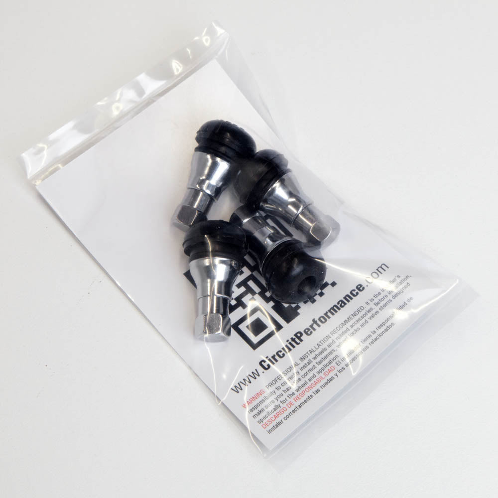 Shorty TR412 22mm Rubber Valve Stems (Set of 4)