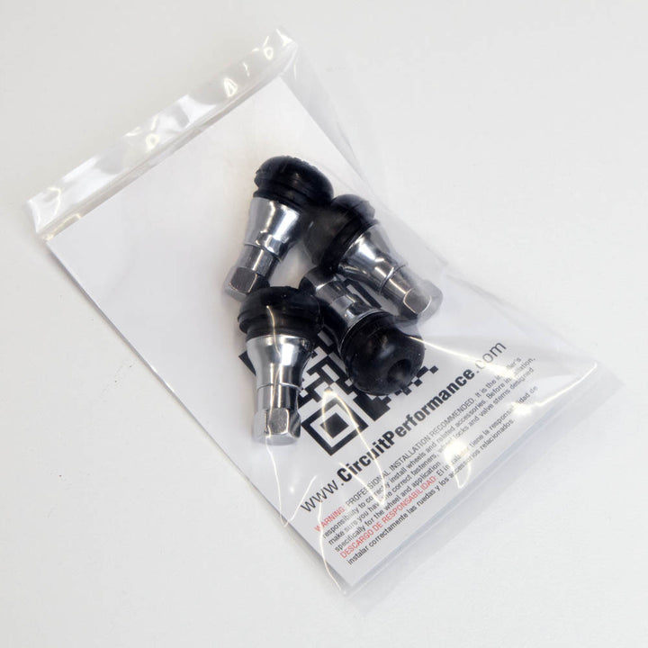 Shorty TR412 22mm Rubber Valve Stems (Set of 4)