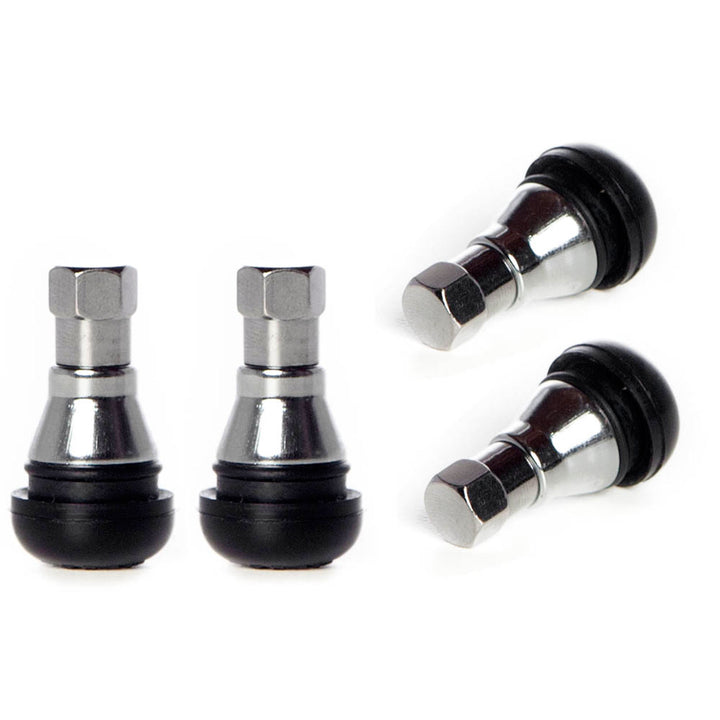 Shorty TR412 22mm Rubber Valve Stems (Set of 4)