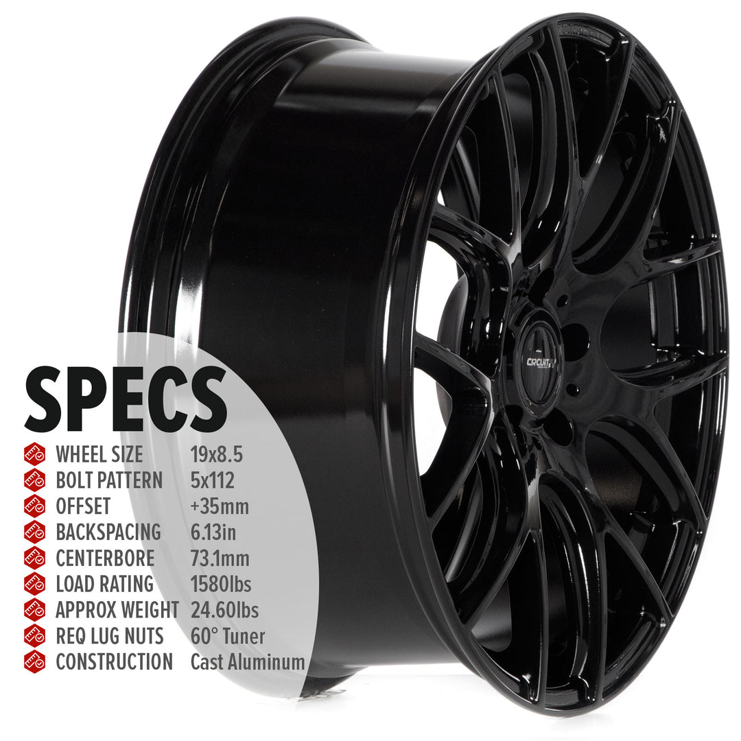 Circuit CP36 Full Gloss Black