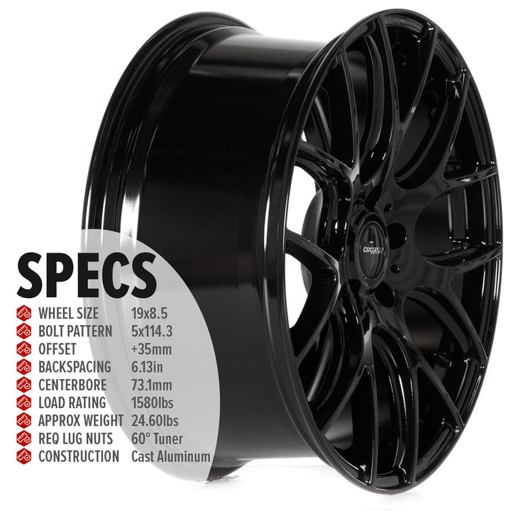 Circuit CP36 Full Gloss Black